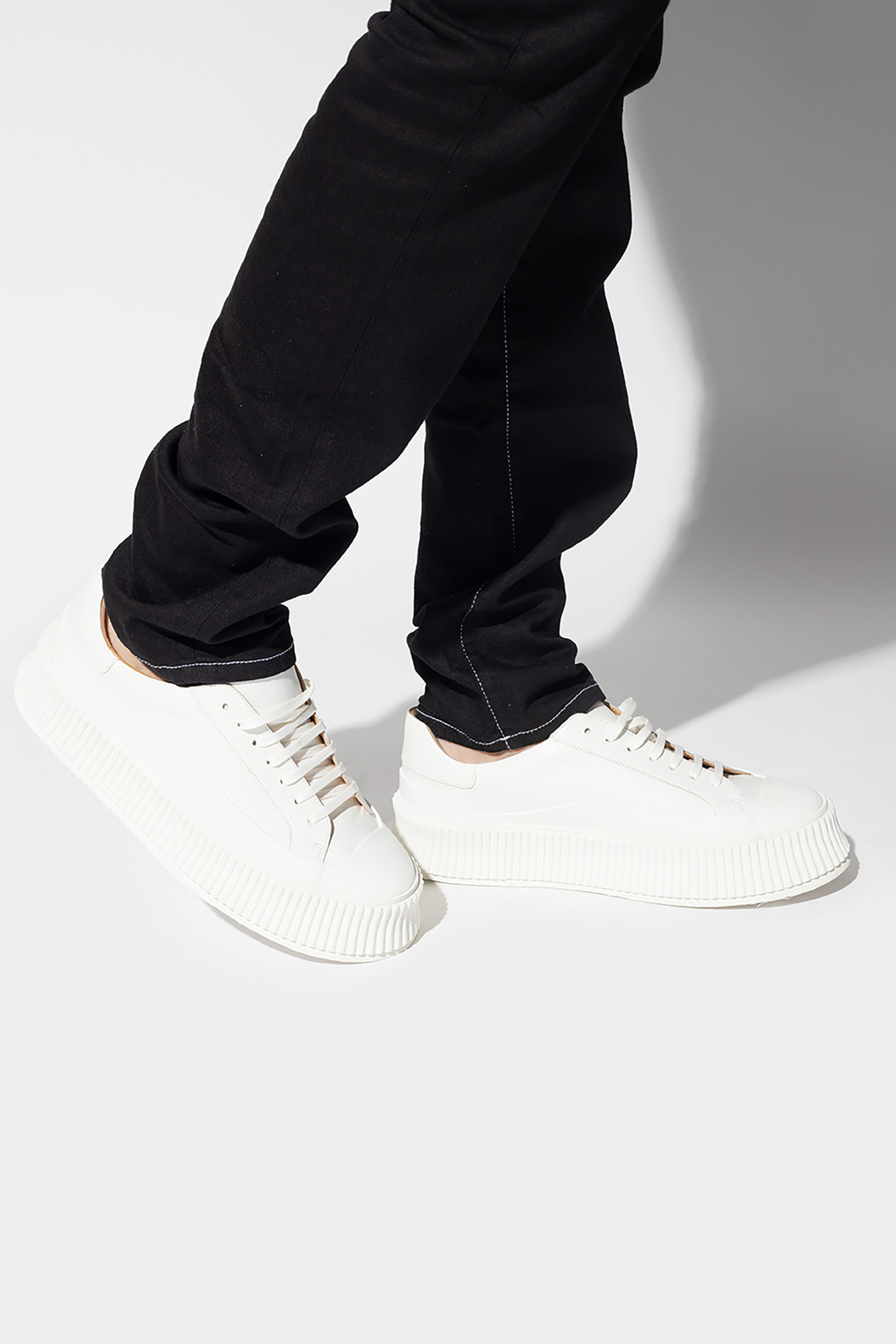 JIL SANDER Leather sneakers | Men's Shoes | Vitkac